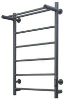 Полотенцесушитель электрический с полочкой (лесенка) Тругор Аспект Пэк сп 1 П 80х50 см, графит