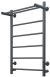 Полотенцесушитель электрический с полочкой (лесенка) Тругор Аспект Пэк сп 1 П 80х50 см, графит 