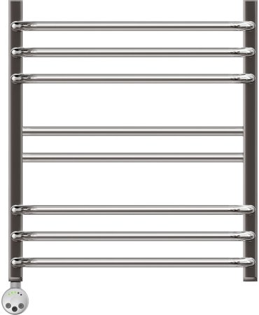 Полотенцесушитель электрический Point Омега PN90156SE П8 500x600 левый/правый, хром 