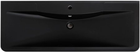 Раковина BelBagno 120 BB1200/455-LV-ART-ALR-NERO Черная матовая 