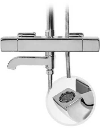 Душевая система Grocenberg GB7005CR 