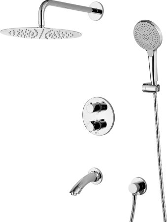 Душевой комплект Lemark Yeti LM7822C с внутренней частью 