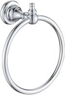 Кольцо для полотенец Rose RG1106, хром