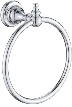 Кольцо для полотенец Rose RG1106, хром 
