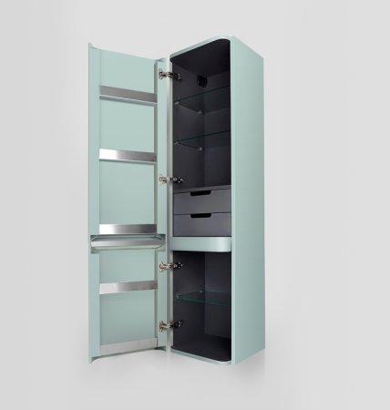 Шкаф пенал AM.PM Sensation 40 L M30CHL0406GG подвесной Мятный 