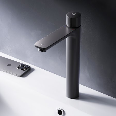 Смеситель для раковины AM.PM X-Joy F85A92522 Черный матовый 