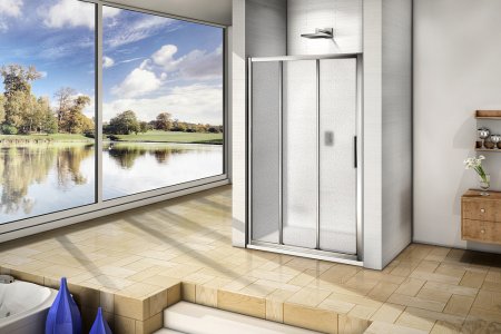 Душевая дверь в нишу Good Door Orion WTW-110-G-CH 