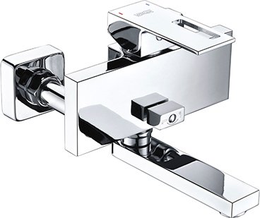 Смеситель WasserKRAFT Alme 1501 для ванны с душем 