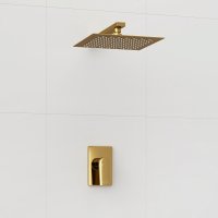 Душевой комплект WasserKRAFT A55180 золото матовое