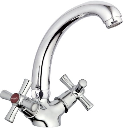 Смеситель для кухни G-Lauf QMT4-C722 Хром 