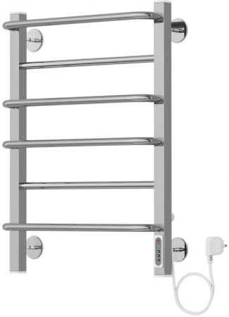 Электрический полотенцесушитель Terminus Евромикс Квадро П6 450x650 4630080267114 Хром 