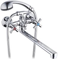Смеситель для ванны G-Lauf QFR7-C722 универсальный Хром