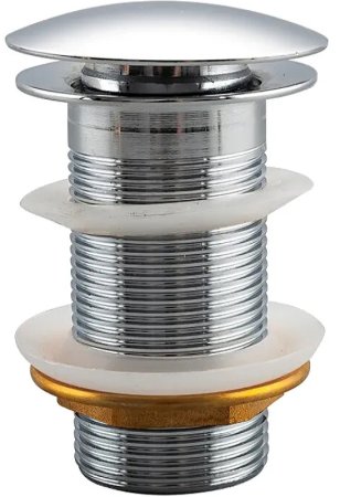 Донный клапан Frap F65-3 click-clack Хром 