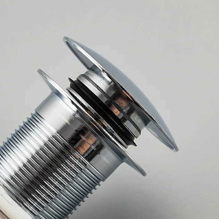 Донный клапан Frap F65-3 click-clack Хром 