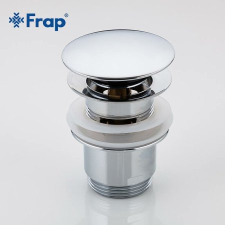 Донный клапан Frap F60 click-clack Хром 