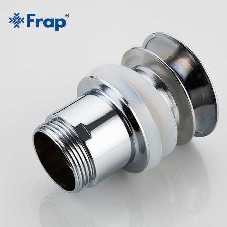 Донный клапан Frap F60 click-clack Хром 