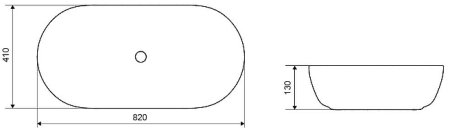 Раковина-чаша Excellent Jima 82 CEAC.2001.820.WH Белая 