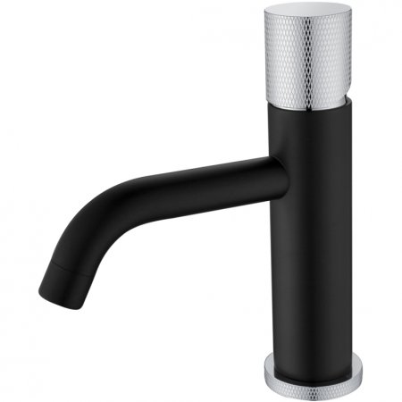 Смеситель для раковины Boheme Stick 121-BCR.2 Черный Хром 