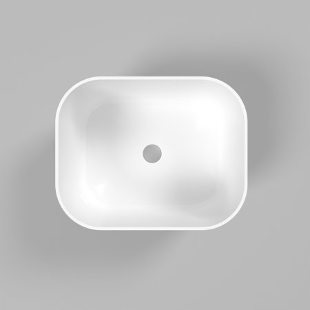 Раковина-чаша Whitecross Lazurit 50 0713.050040.100 Белая глянцевая 