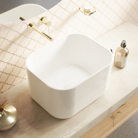 Раковина-чаша Whitecross Lazurit 50 0713.050040.100 Белая глянцевая 