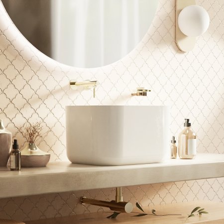 Раковина-чаша Whitecross Lazurit 50 0713.050040.100 Белая глянцевая 