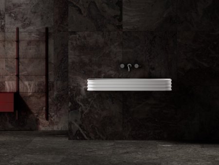 Раковина подвесная ABBER Stein AS2651-0.8 белая матовая 