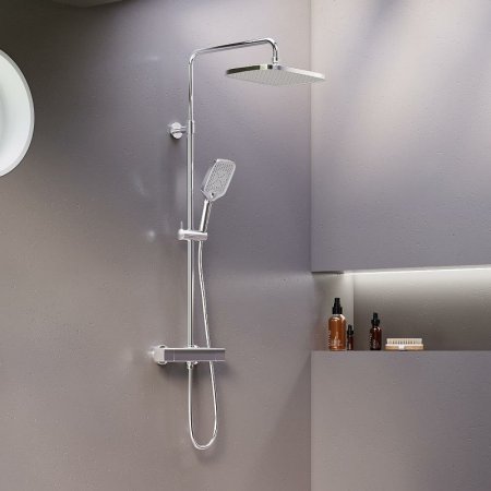 Душевая система Damixa Gala 953800000 с термостатом Хром 