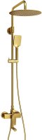 Душевая система WasserKRAFT A155.262.201.BG Золото матовое