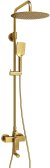 Душевая система WasserKRAFT A155.262.201.BG Золото матовое 