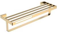 Полка для полотенец Boheme Q 10947-MG Золото матовое