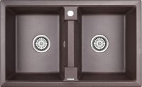 Мойка кухонная Paulmark PM238150-CO кофе
