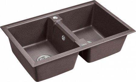 Мойка кухонная Paulmark PM238150-CO кофе 