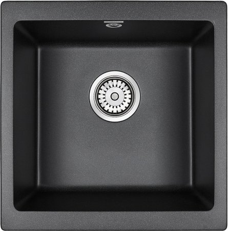 Мойка кухонная Paulmark Brilon PM104546-BL черный 