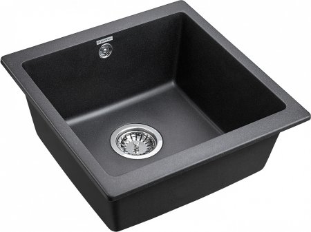Мойка кухонная Paulmark Brilon PM104546-BL черный 