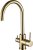 Смеситель Paulmark Essen Es213211-G для кухонной мойки, золотой 