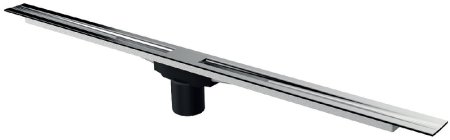 Душевой лоток Berges Simpel 1000 090013 с решеткой Хром матовый 