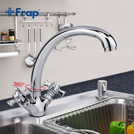 Смеситель для кухни Frap H24 F4224 Хром 