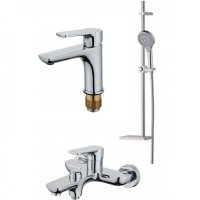 Набор для ванны 3 в 1 HANSEN H90037 Хром