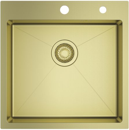 Кухонная мойка Raglo R700.5050.03, золотой сатин 