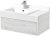 Тумба под раковину Aquaton Сакура 80 1A236401SKW80 подвесная Ольха наварра Белый глянец 