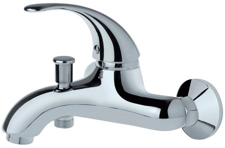 Смеситель для ванны Paini Fiori F2CR111LMKM Хром 