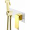 Гигиенический душ со смесителем Boheme Q 147-WG .2 Белый Золото