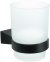 Стакан для ванной комнаты FIXSEN TREND FX-97806, черный 