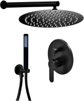 Душевая система ALMAes Sakari TVZ-0890 Черная матовая Душевая система ALMAes Sakari TVZ-0890 Черная матовая