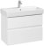 Тумба под раковину Roca Oleta 80 A857640806 подвесная Белый глянец 