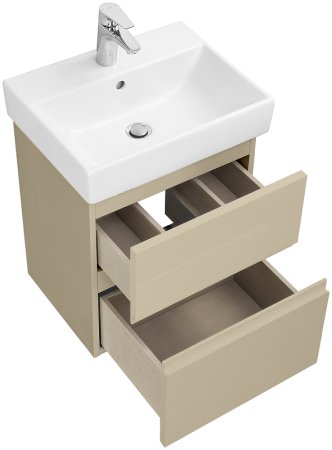 Тумба под раковину Roca Oleta 50 A857638515 подвесная Капучино 