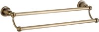 Полотенцедержатель Aquanet 3818D двойной латунь