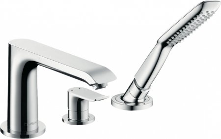 Смеситель Hansgrohe Metris 31190000 на борт ванны 