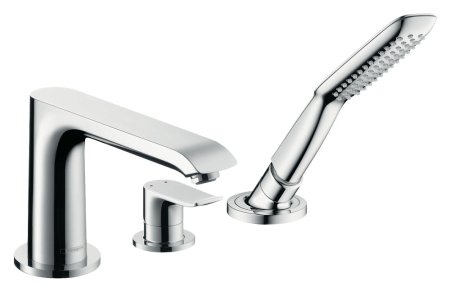 Смеситель Hansgrohe Metris 31190000 на борт ванны 