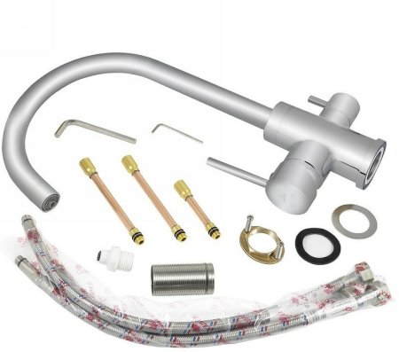 Смеситель для кухни Kaiser Merkur БР26744 с фильтром Хром 